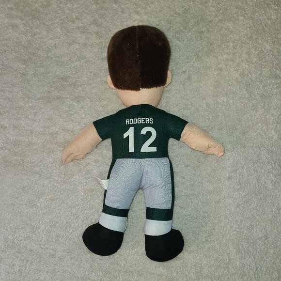 2014 NFLPA Aaron Rodgers Rallyman QB 12" Plush - Picture 2 of 2
